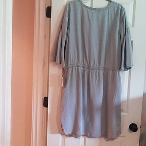 NWT Ralph Lauren size 16W drawstring waist dress